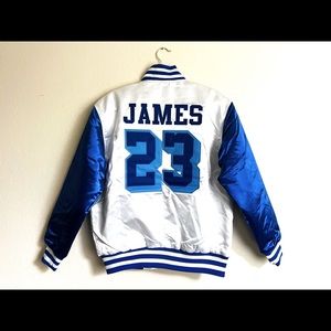 Lebron James Crenshaw HGC satin bomber jacket BNWT